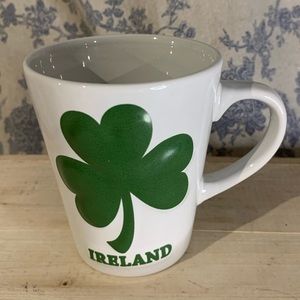 4" Ceramic Ireland Shamrock Mug